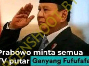 [HOAKS atau FAKTA]: Prabowo Minta Seluruh Staiun TV Putar Lagu ‘Ganyang Fufufafa’ Tiap jam 6 Pagi