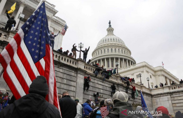 Pimpinan DPR Prihatin Gedung Kongres AS Diduduki Pendukung Donald Trump