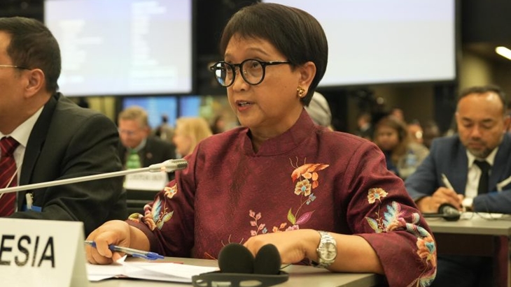 Menlu Retno Desak Penyelesaian Akar Masalah Pengungsi Rohingya