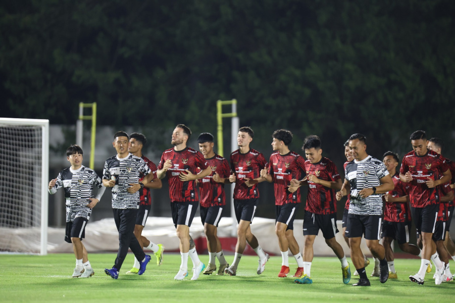 Shin Tae-yong Tak Permasalahkan Jersey Latihan Timnas