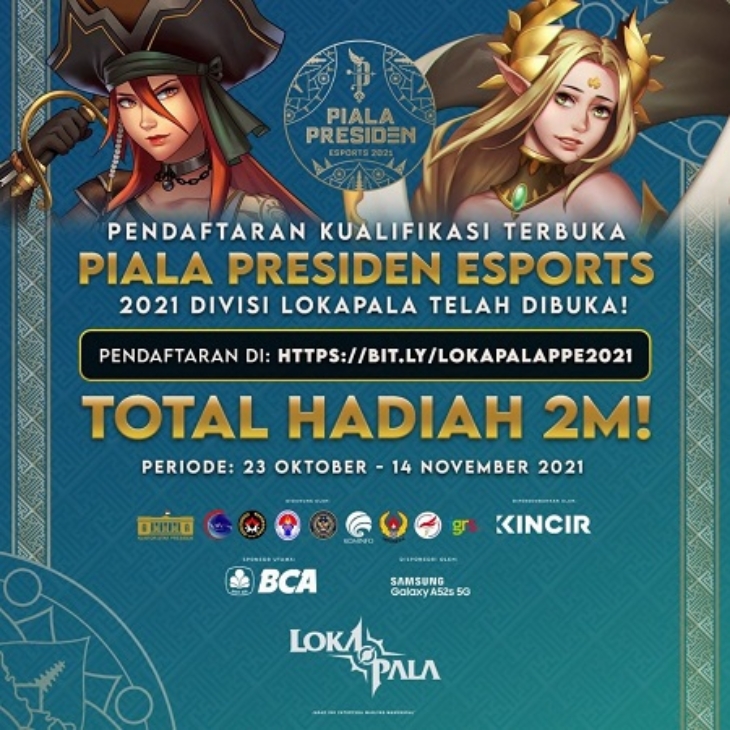 Pendaftaran Esport Lokapala akan segera ditutup. (Foto:  Ist)