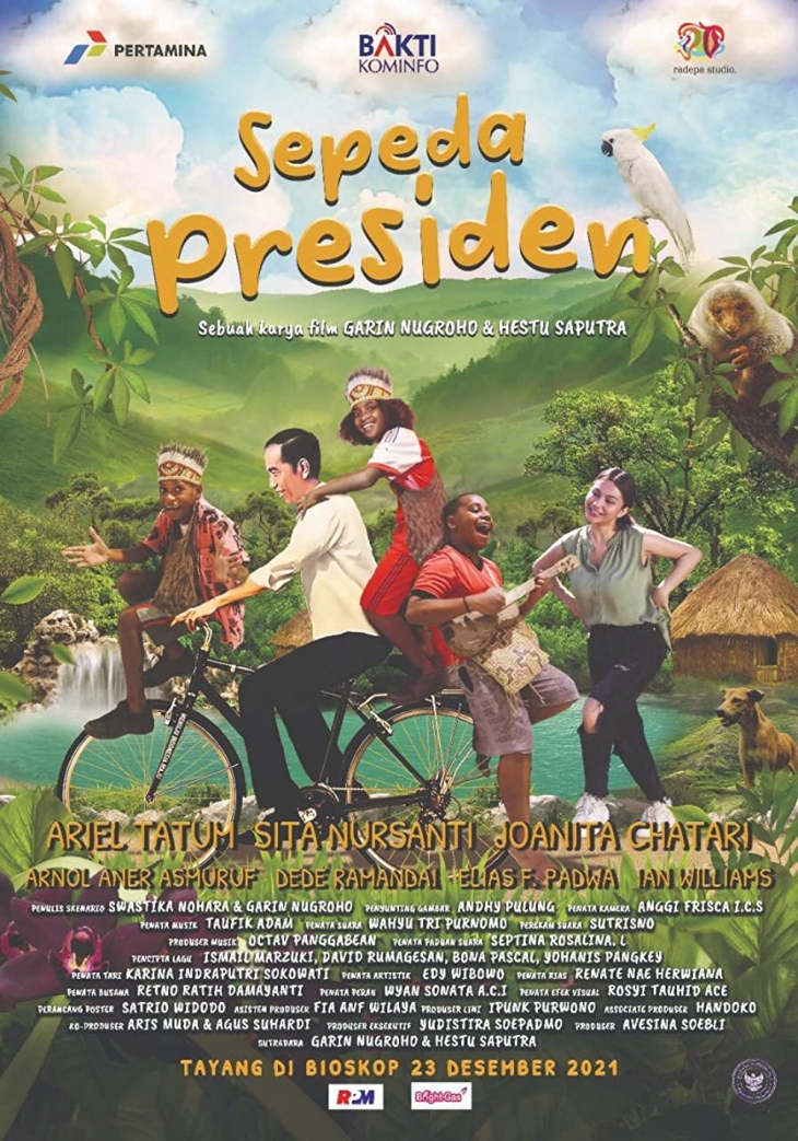 Poster film Sepeda Presiden. (Foto: Ist)