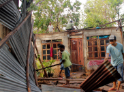 Belasan Rumah Rusak Disapu Angin Puting Beliung
