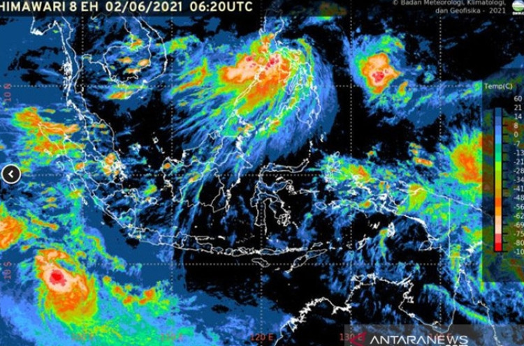 Berikut Prakiraan Cuaca di Sejumlah Provinsi di Indonesia