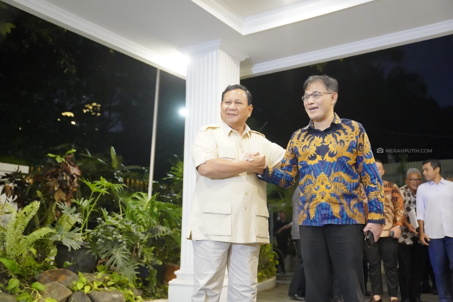 Bertemu di Kertanegara, Prabowo dan Budiman Sudjatmiko Bahas Pentingnya Persatuan