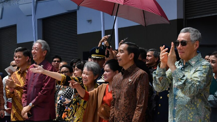 Wow, 20 Pesawat Tempur F-16 TNI AU dan RSAF Bentuk Formasi '50' 