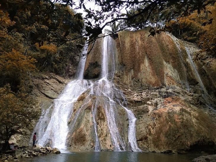 Curug Koja Cikatomas, Tasikmalaya. (Instagram/@mochammad.ismail)