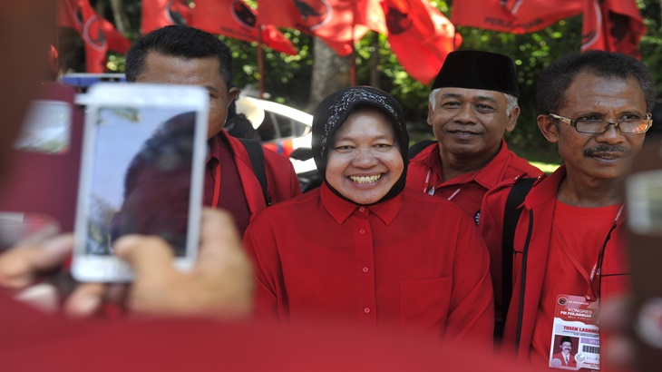 Tri Rismaharini wali kota Surabaya