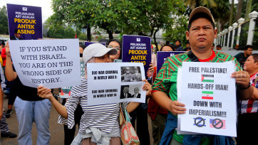 Aksi Unjuk Rasa di DPR: Kecam Serangan AS–Israel ke Iran dan Tolak BOP