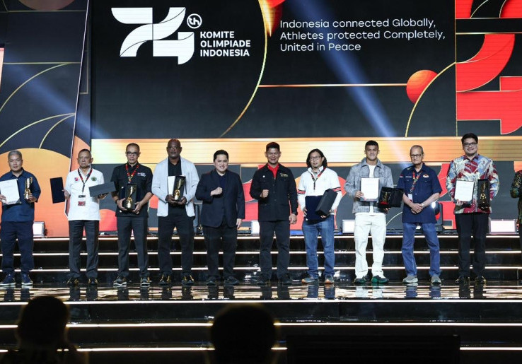 NOC Indonesia Anugerahkan The Game Changer Award 2026, Rizki Juniansyah Raih Best of the Best