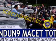 [HOAKS atau FAKTA]: Anies Disambut Ribuan Orang di Bandung