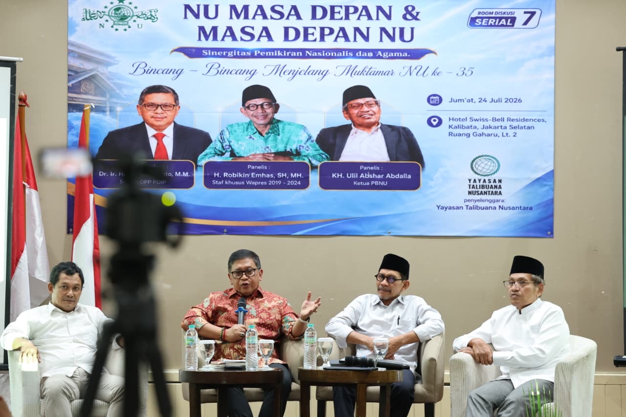 PDIP Menyeru ke NU untuk Tetap Jadi Penjaga Moral Bangsa, Bebas dari Kooptasi Kekuasaan