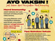 Ayo Vaksin, jadi Jagoan demi Mewujudkan Herd Immunity