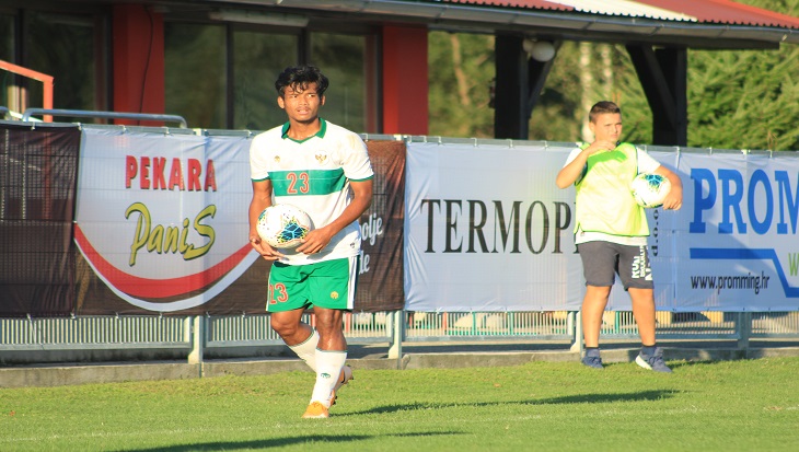 Bek Timnas Indonesia U-19 Janji Perbaiki Penampilan Saat Lawan Kroasia