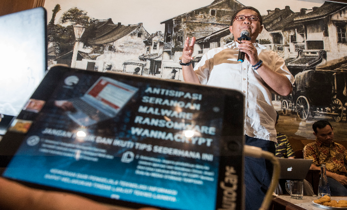 Menkominfo: 12 Lembaga di Indonesia Terserang Ransomware Wannacry