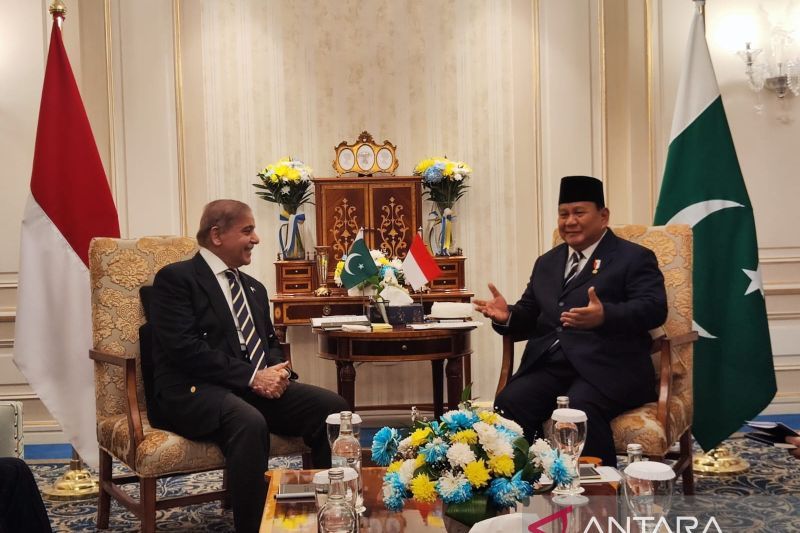 Presiden Prabowo Bertemu PM Pakistan, Bicara Historis Kerja Sama Kedua Negara