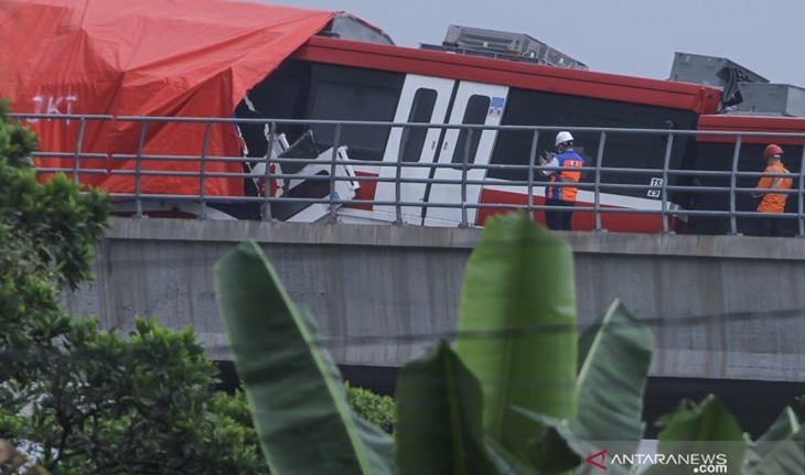 Polisi Sebut Tabrakan LRT Cibubur Kecelakaan Kerja