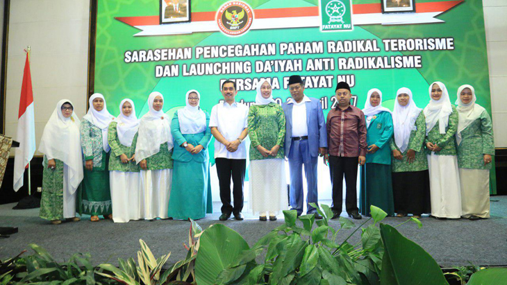 BNPT dan Fatayat NU Launching Daiyah Anti Radikalisme 