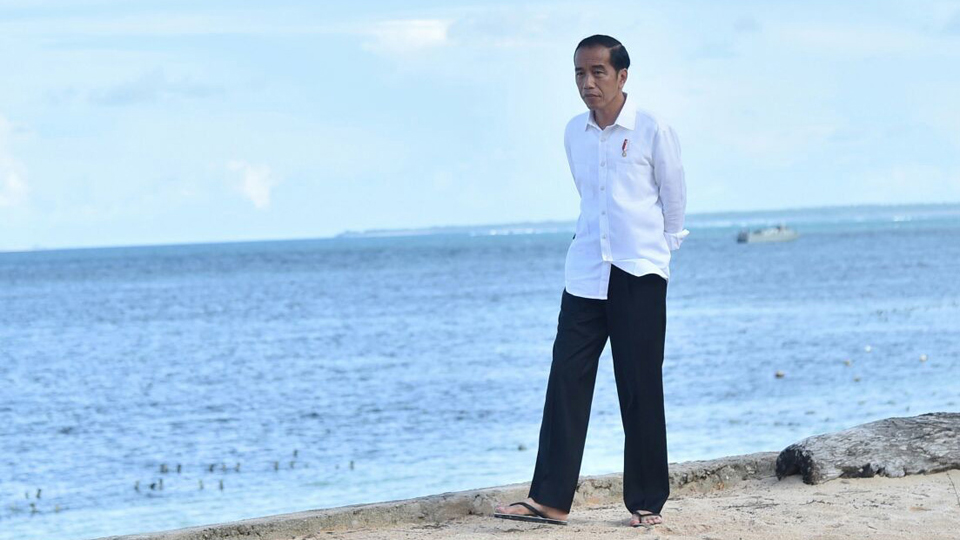 Kunjungan Kerja Jokowi di Pulau Rote