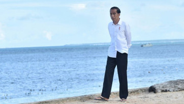 Kunjungan Kerja Jokowi di Pulau Rote