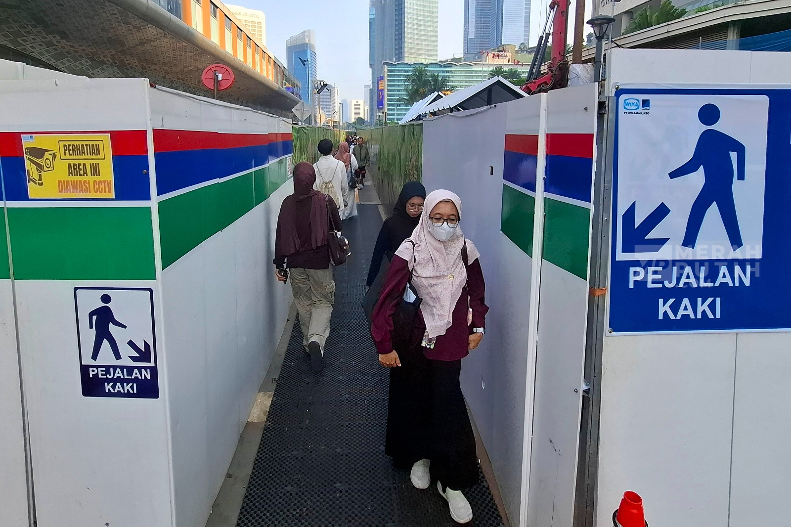 Revitalisasi Stasiun MRT Bundaran HI Beri Kemudahan Akses Bagi Pejalan Kaki