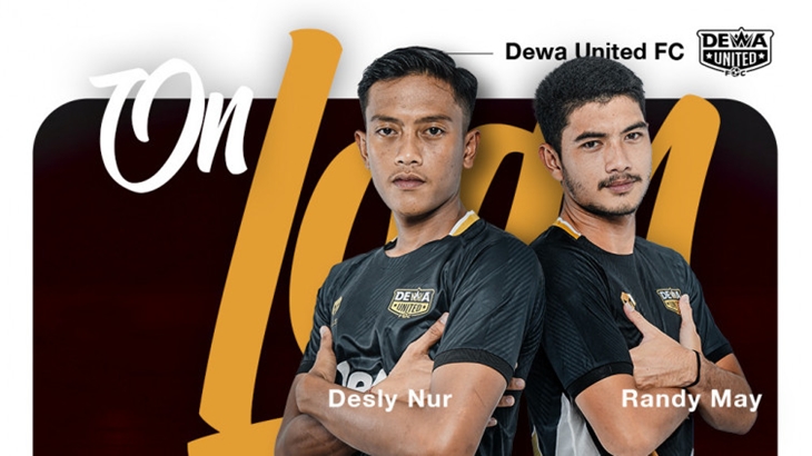 Dewa United FC Pinjamkan Desly Nur dan Randy May ke Karo United