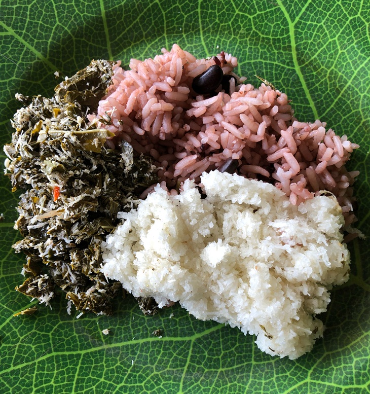 Ubi cincang dengan sayur. (Foto: instagram.com/shearlyhwang_168)