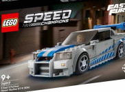 Lego Hadirkan Mobil Nissan Skyline R34 dari Film '2 Fast 2 Furious' 