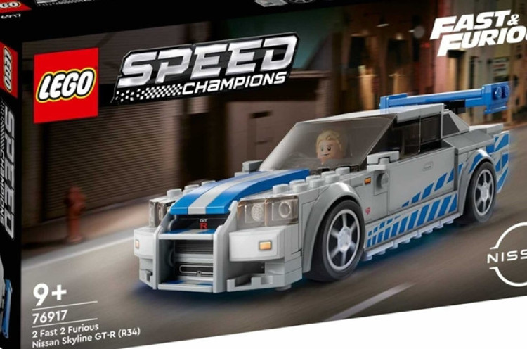 Lego Hadirkan Mobil Nissan Skyline R34 dari Film '2 Fast 2 Furious' 