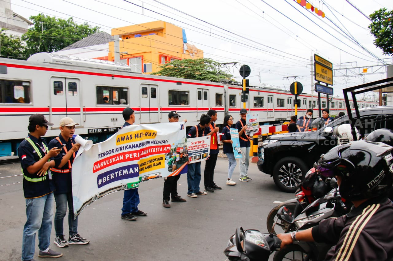  507 Perlintasan Sebidang Kereta Ditemukan di Jabodetabek, 208 Titik Tak Dijaga