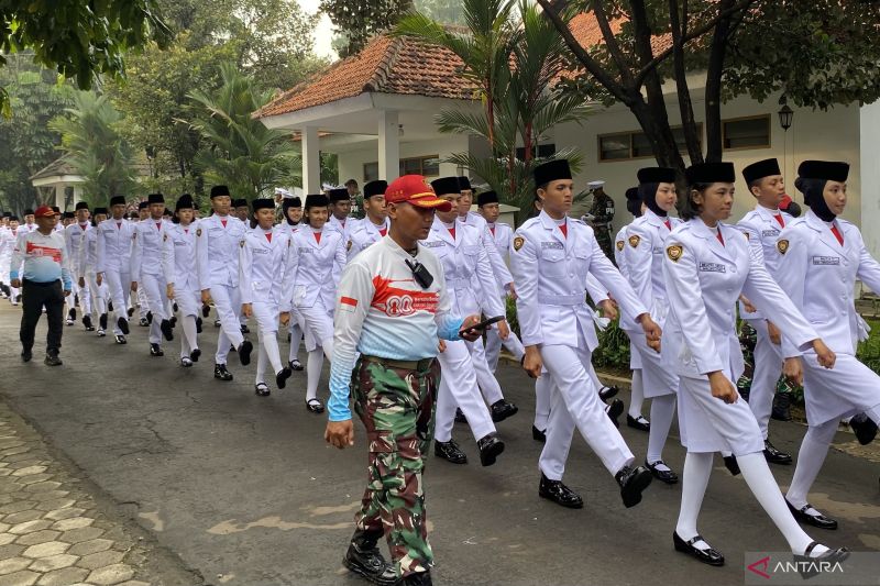 Dikukuhkan Rabu, 76 Calon Paskibraka 2025 Mulai Menginap di Jakarta Malam Ini