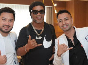 Ronaldinho Meriahkan Trofeo Meet The Stars di Malang