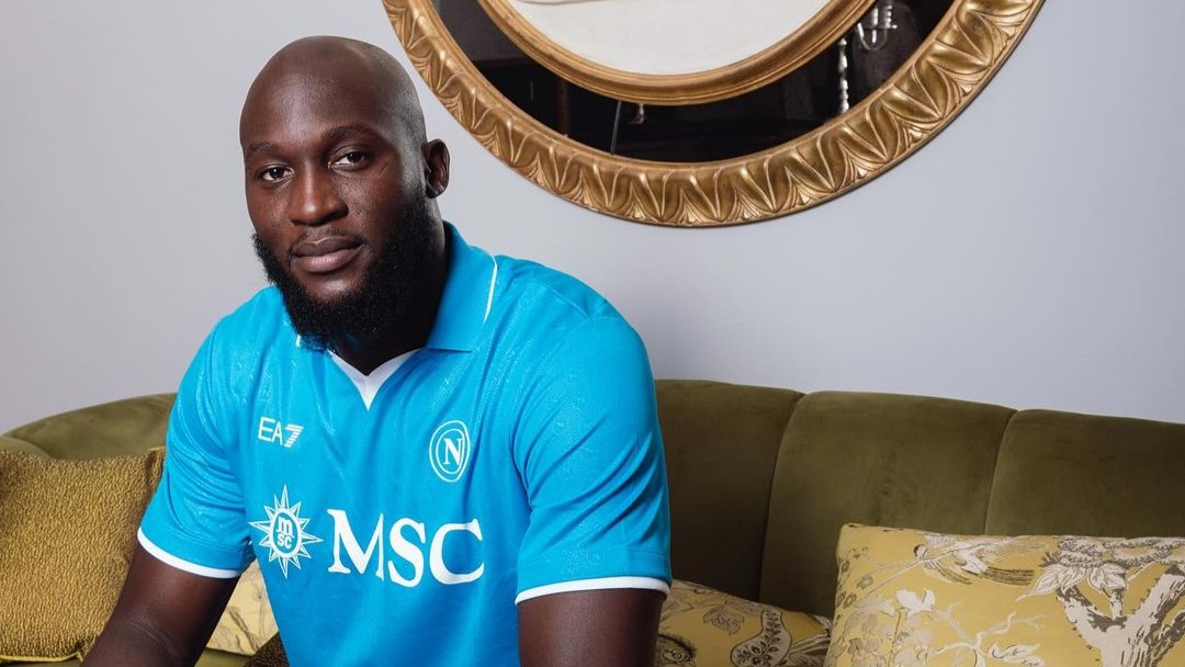 Romelu Lukaku Resmi Merapat ke Napoli