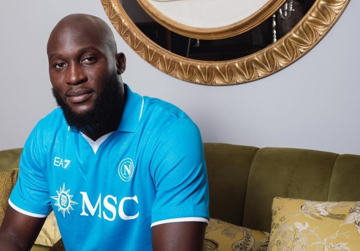 Romelu Lukaku Resmi Merapat ke Napoli