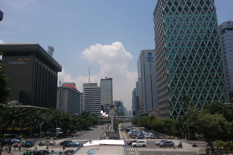 Perkantoran Jakarta. (Foto: Antara)