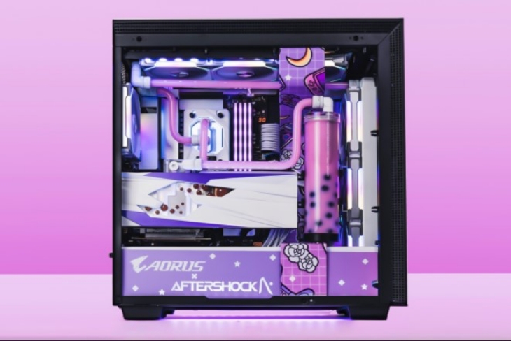 Pertama di Dunia, PC Gaming Unik dengan Teh Boba di Dalamnya