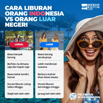 Cara Liburan Orang Indonesia VS Orang Luar Negeri