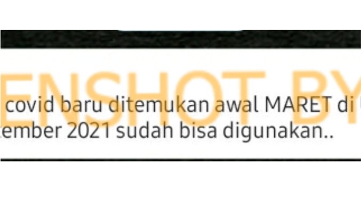 [HOAKS atau FAKTA]: Obat COVID-19 Molnupiravir Dijual September Mendatang