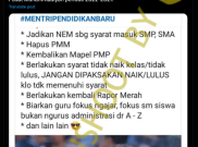 [HOAKS atau FAKTA] : Menteri Pendidikan Abdul Mu’ti Hapus Program Merdeka Belajar dan NEM