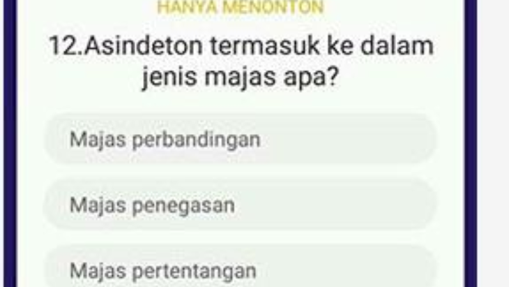 Pertanyaan Quiz Biz