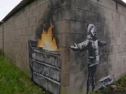 Heboh Jelang Natal, Street Artist Misterius Banksy Kembali Bikin Kejutan!