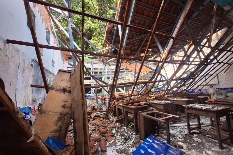 Pemprov DKI Prioritaskan Perbaikan SDN Kebayoran Lama 09 yang Roboh 