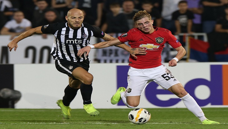 Partizan v Manchester United. Foto: @manutd