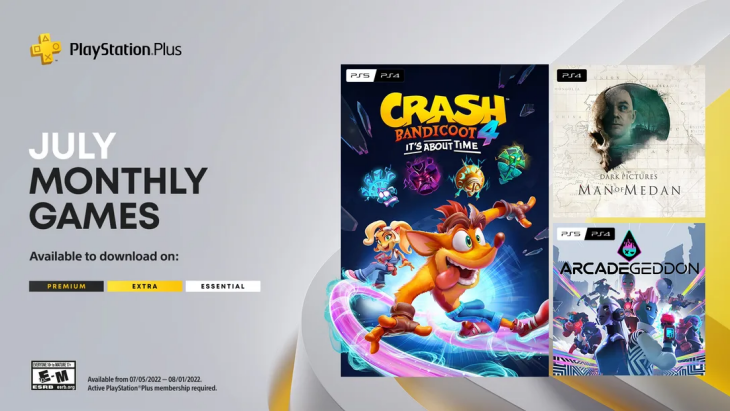 Daftar Game Gratis PlayStation Plus di Juli 2022