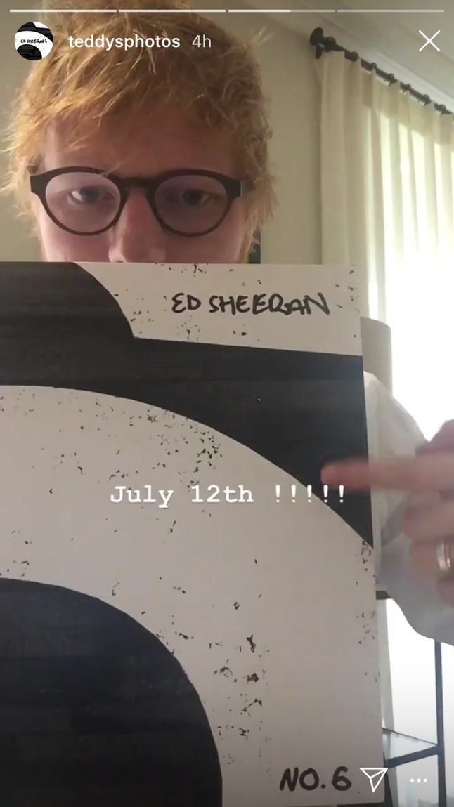 Ini Dia Deretan Lagu dari Album Terbaru Ed Sheeran 