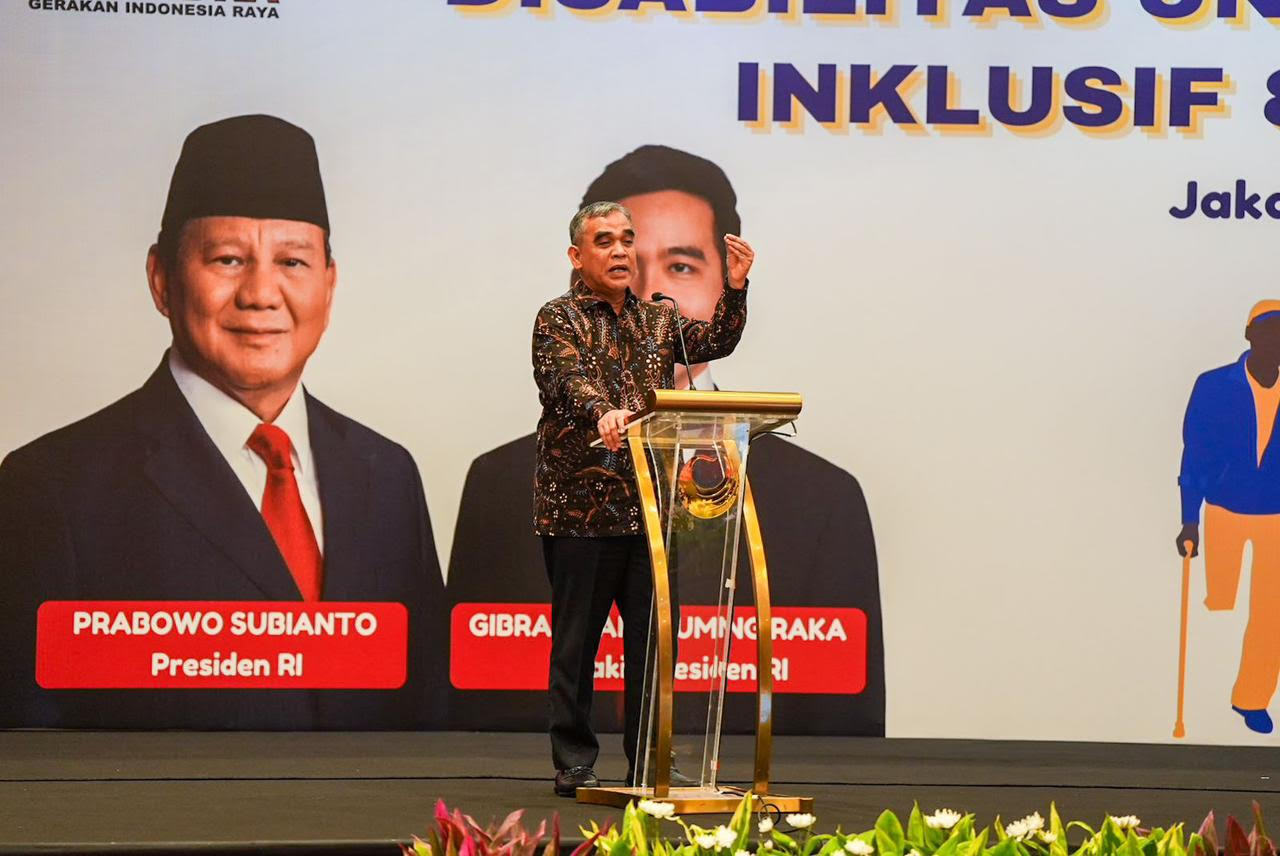 Sekjen Gerindra Klaim Prabowo Penggagas UU Disabilitas