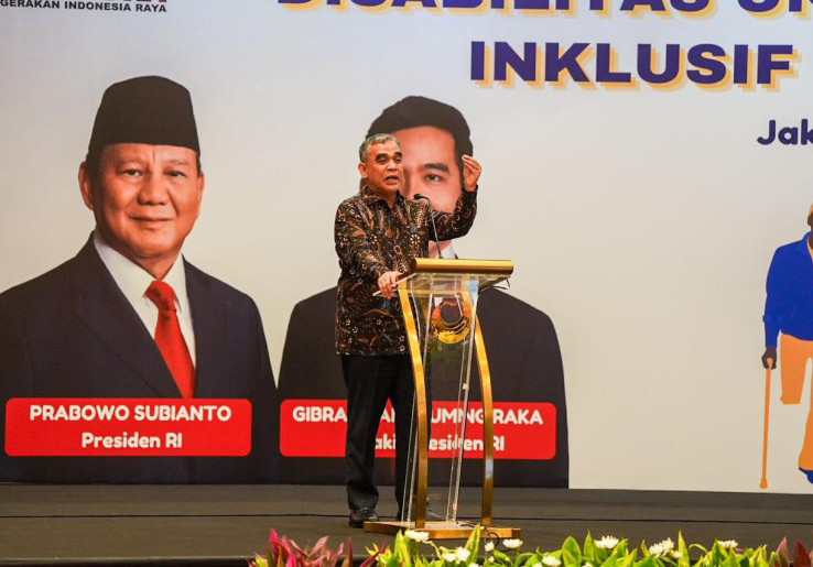 Sekjen Gerindra Klaim Prabowo Penggagas UU Disabilitas