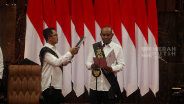 Gladi Kotor Pelantikan Presiden dan Wakil Presiden RI di Gedung Nusantara 