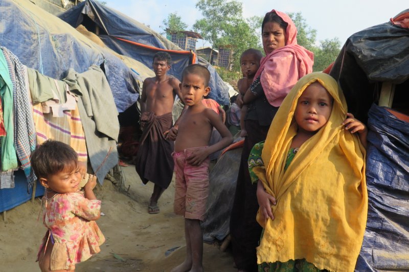 12.000 Warga Rohingya di Cox's Bazar Kehilangan Tenda Pengungsi