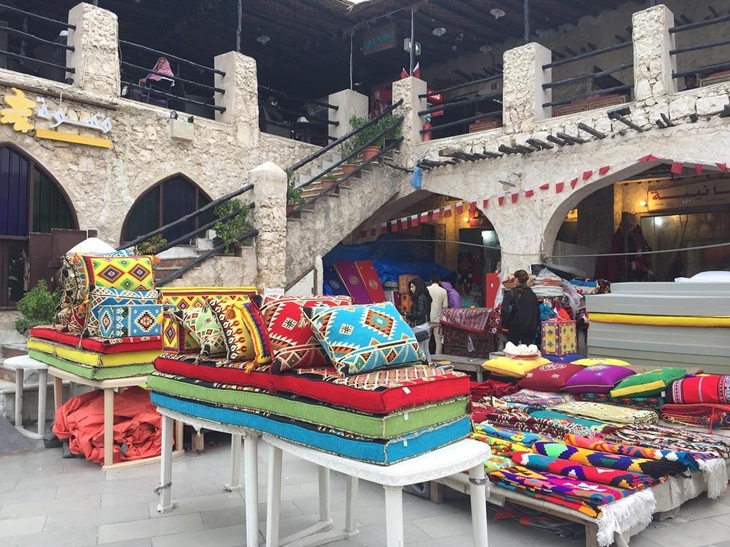 Sebaiknya kamu mengunjungi Souq Waqif malam hari hingga pagi. (Foto: instagram.com/demyanchukvita)
